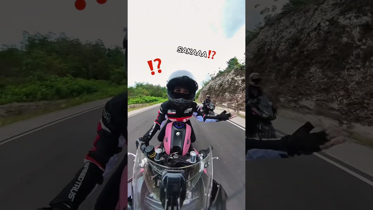 Riding bareng bocah tengil😭