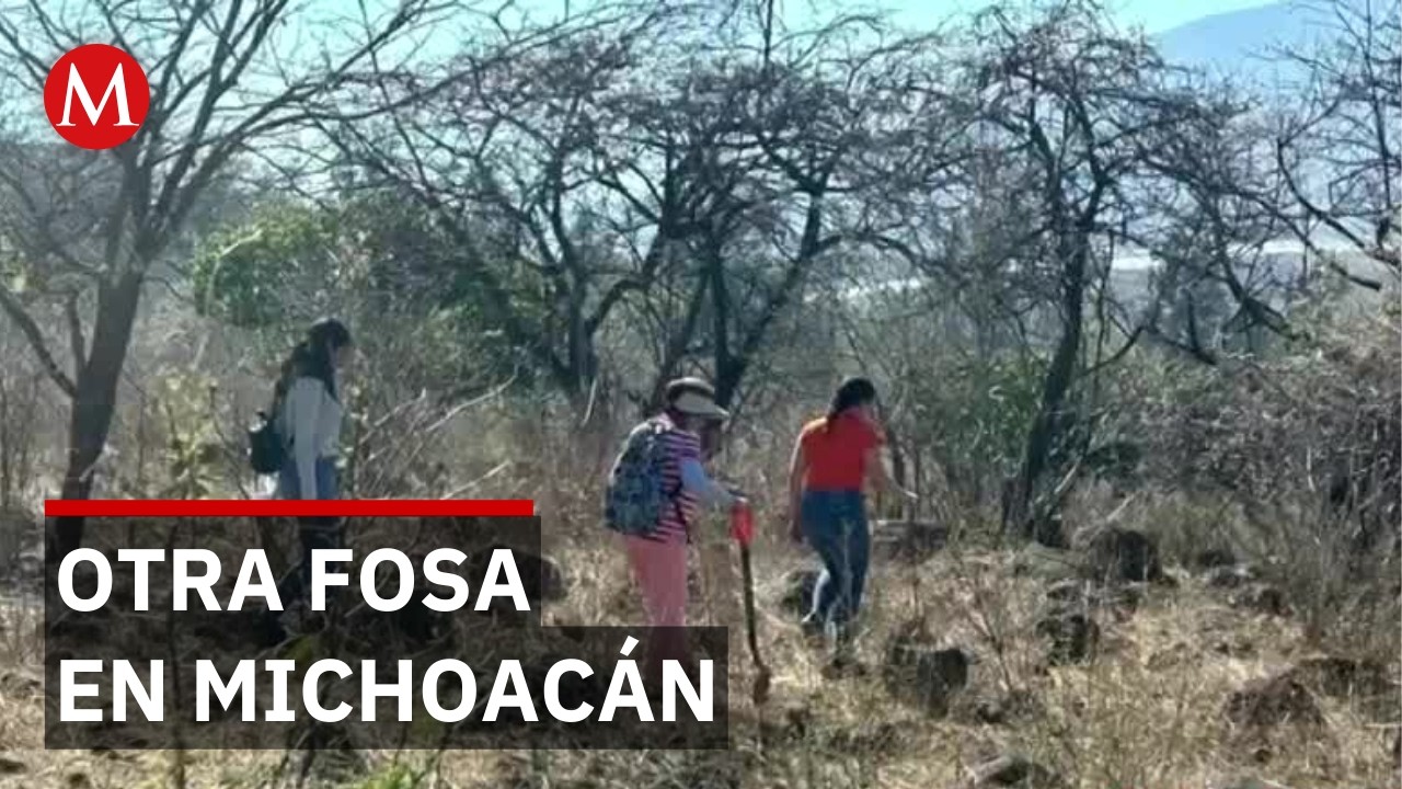 Madres buscadoras de Michoacán hallan fosa clandestina con restos óseos