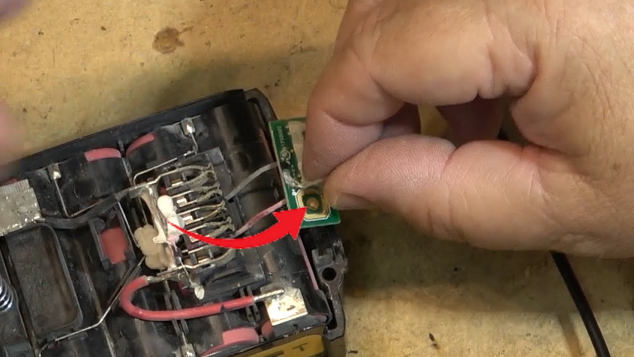Dewalt battery level indicator trouble