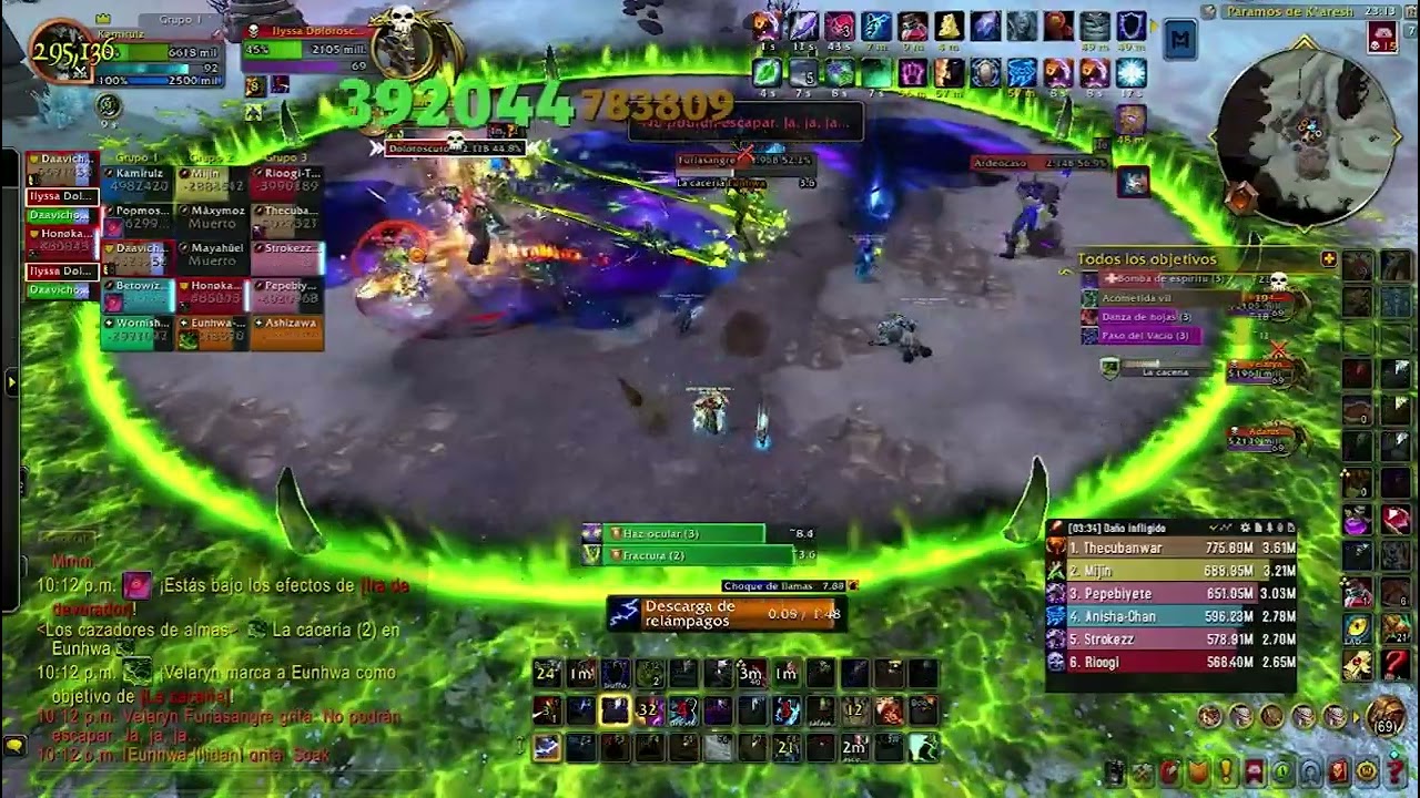 Los Cazaalmas 5to boss la nueva raid forja de mana Guild Trifuerza Queltalas