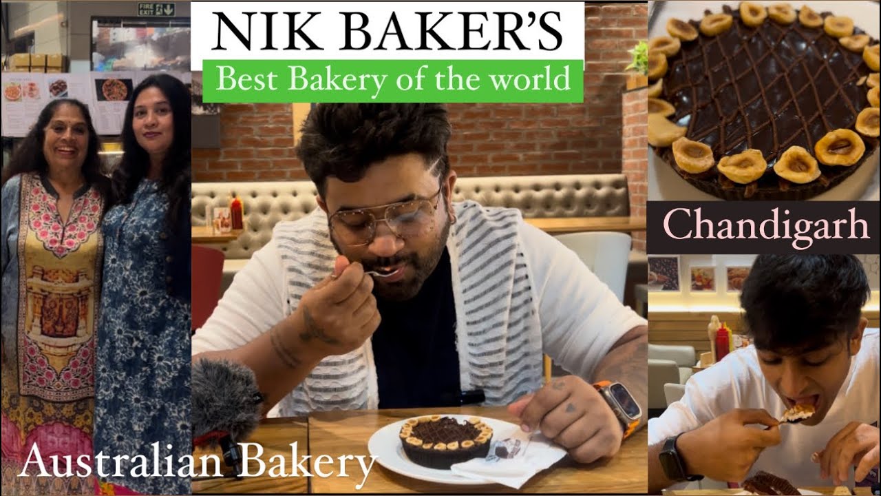 NIK BAKERS CHANDIGARH 😍 | BEST BAKERY OF THE WORLD | Australian Bakery |
