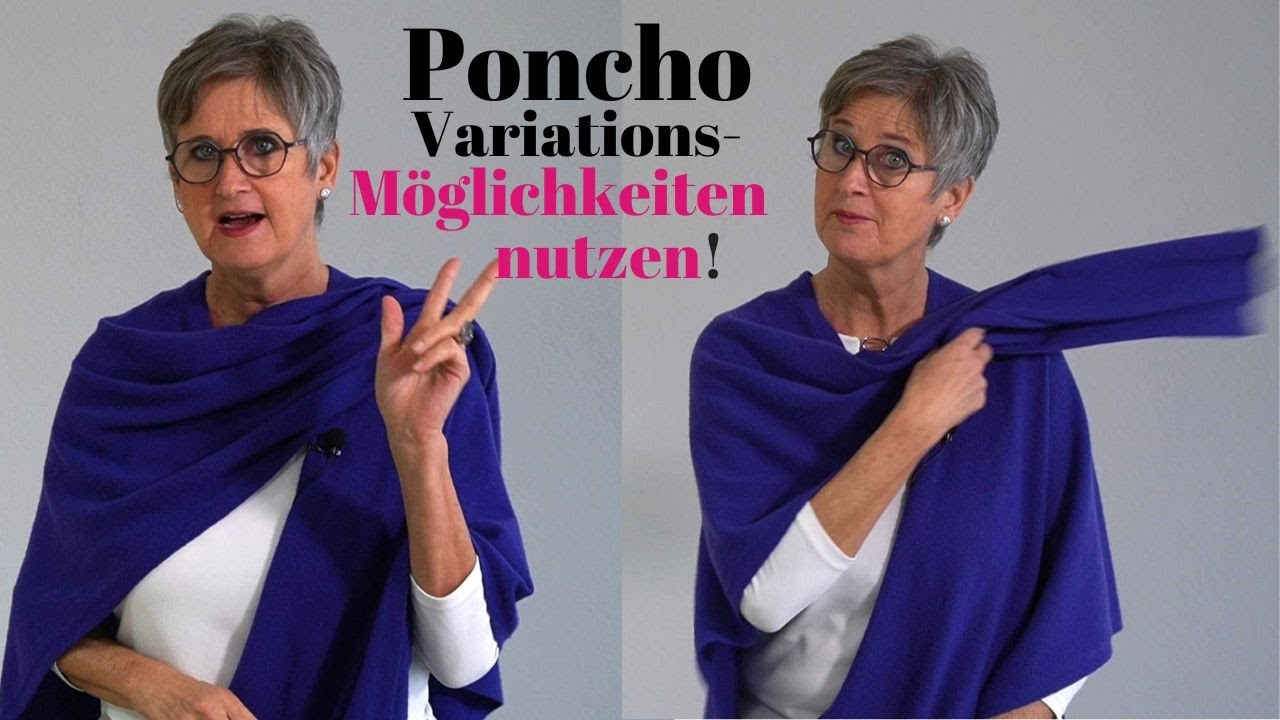 3 angesagte Poncho-Formen geschickt variieren!