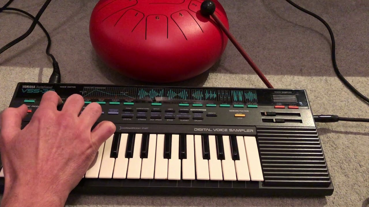 Yamaha VSS-30 (MIDI mod) - Chinese drum sample