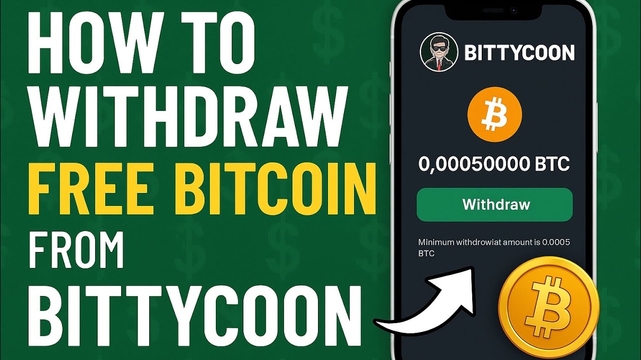 How to Withdraw Free Bitcoin from BitTycoon Bitcoin Mining App #freebtcmining