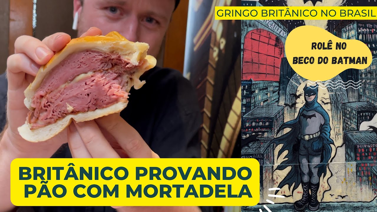 Finding the FAMOUS Mortadella sandwich in São Paulo market🇧🇷