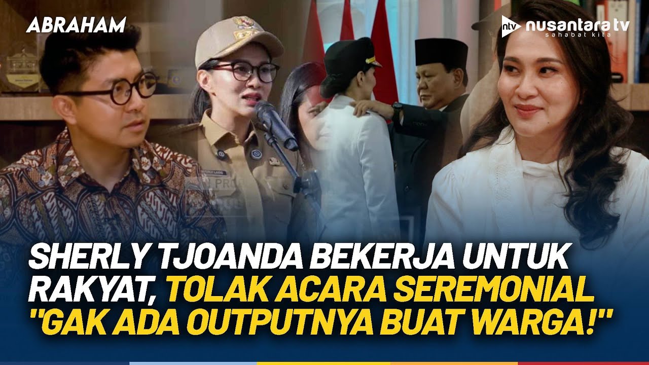 [FULL] EKSKLUSIF! Sherly Tjoanda Tolak Ceremonial: Acara Angin, Gak Ada Outputnya Buat Masyarakat!
