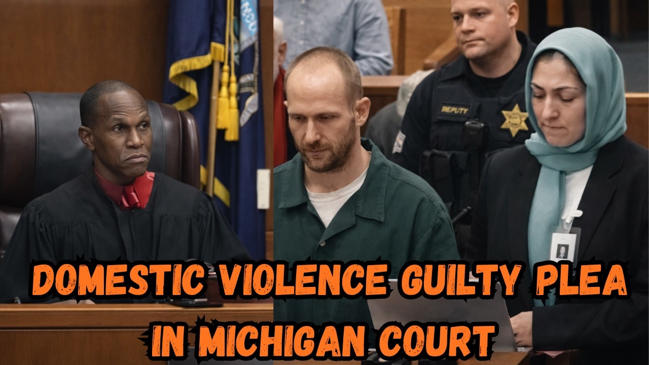 Real Court Footage: Domestic Violence Guilty Plea | Michigan