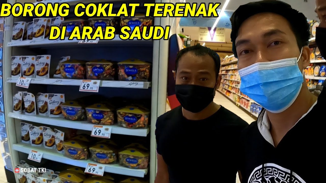 BORONG COKLAT DI SUPERMARKET DANUBE JEDDAH SAUDI ARABIA.