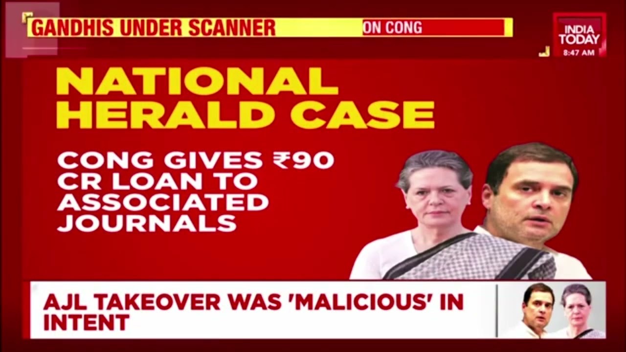 Rahul Gandhi And Sonia Gandhi Summoned By ED In National Herald Case | Gandhis Under Scanner