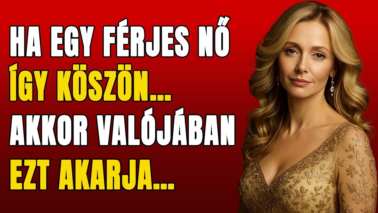 7 mód, ahogy egy Házas nő köszön, ha Vonzódik Hozzád