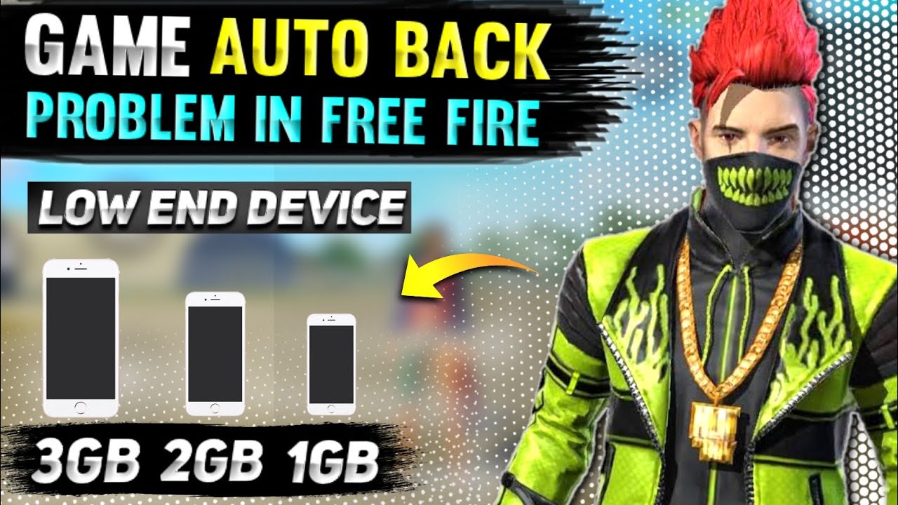 How To Fix Auto Back Problem In Free Fire | Free Fire Redmi Realme Samsung Phones Auto Back Problem
