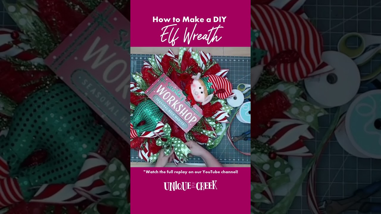 NEW CHRISTMAS WREATH KIT DROP! GET IT WHILE SUPPLIES LAST! 🔥🔥🔥 #Christmas #ChristmasWreath #Wreath