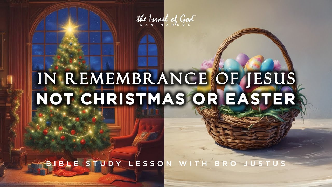 In Remembrance of Jesus not Christmas or Easter | Bro Justus | IOG San Marcos  | 12-20-2025