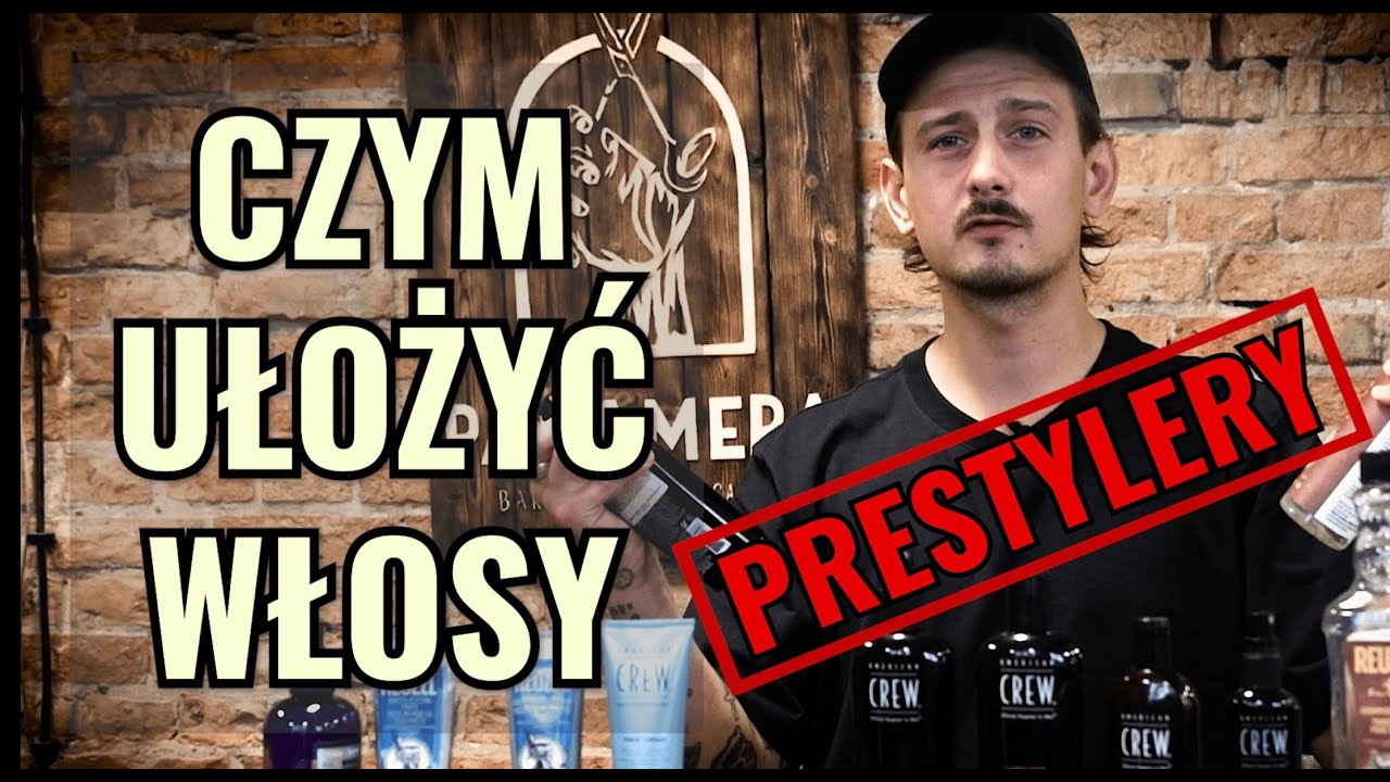 Czym ułożyć włosy? Prestylery - Kosmetyki dla mężczyzn.