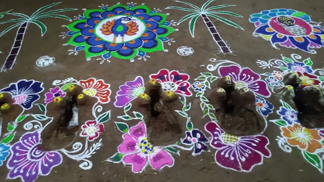 மெய்வழி சாலை பொங்கல் கோலங்கள் - 2025