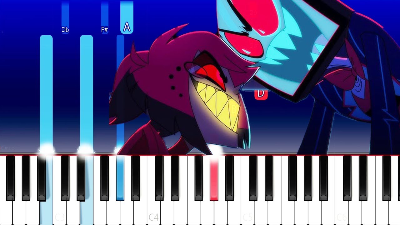 Dont You Forget (Reprise) - Hazbin Hotel S2 (Piano Tutorial)