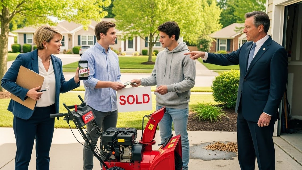 HOA Karen Stole My Snowblower And Sold It, Didn't Know I'm A Sitting Federal Judge