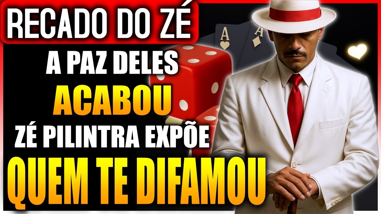 Acabou a PAZ deles: Quem TOCOU no seu nome vai se ARREPENDER - Recado de Zé Pilintra