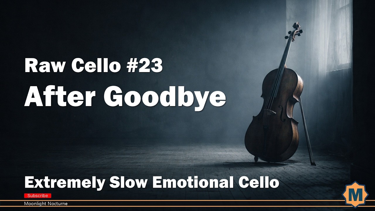 RAW CELLO #23 - After Goodbye - Extremely Slow Emotional Cello