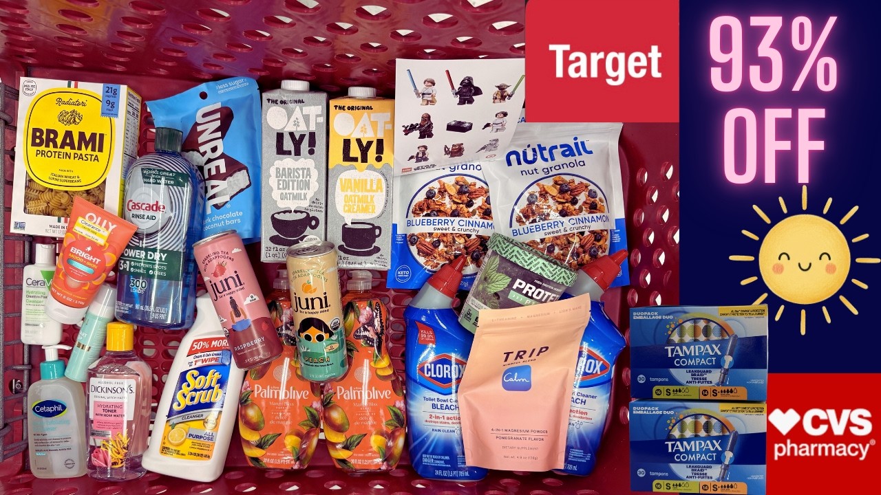 11 долларов за тележку! Акции Target на этой неделе с 1 по 7 марта и небольшая остановка в CVS.