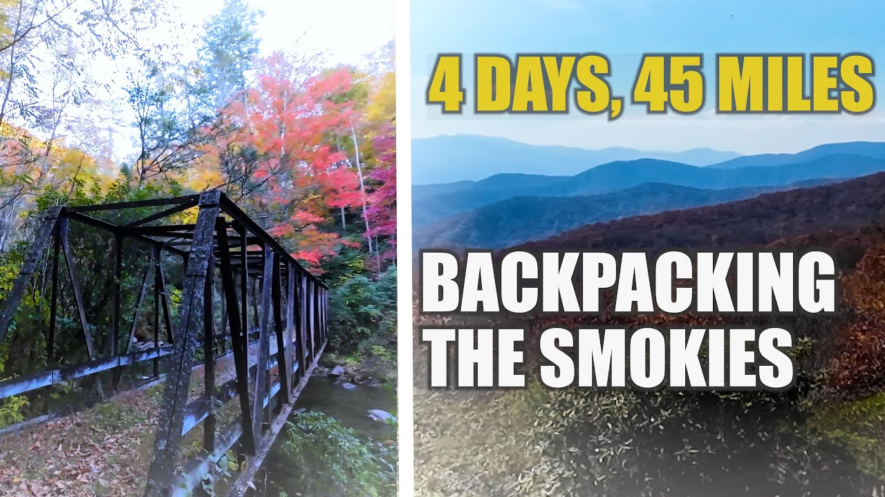 Backpacking 45 Mile Loop In Great Smoky Mountains