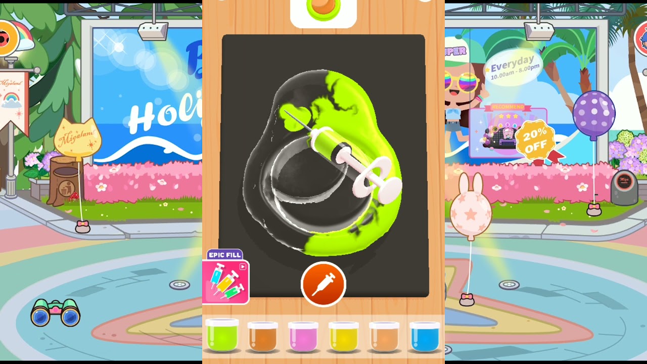 Jelly Dye Game Top Level Kids Colors Baby РАСКРАСКИ Игра