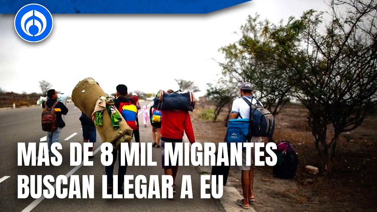 Continúa avanzando la caravana de migrantes desde Tapachula, Chiapas