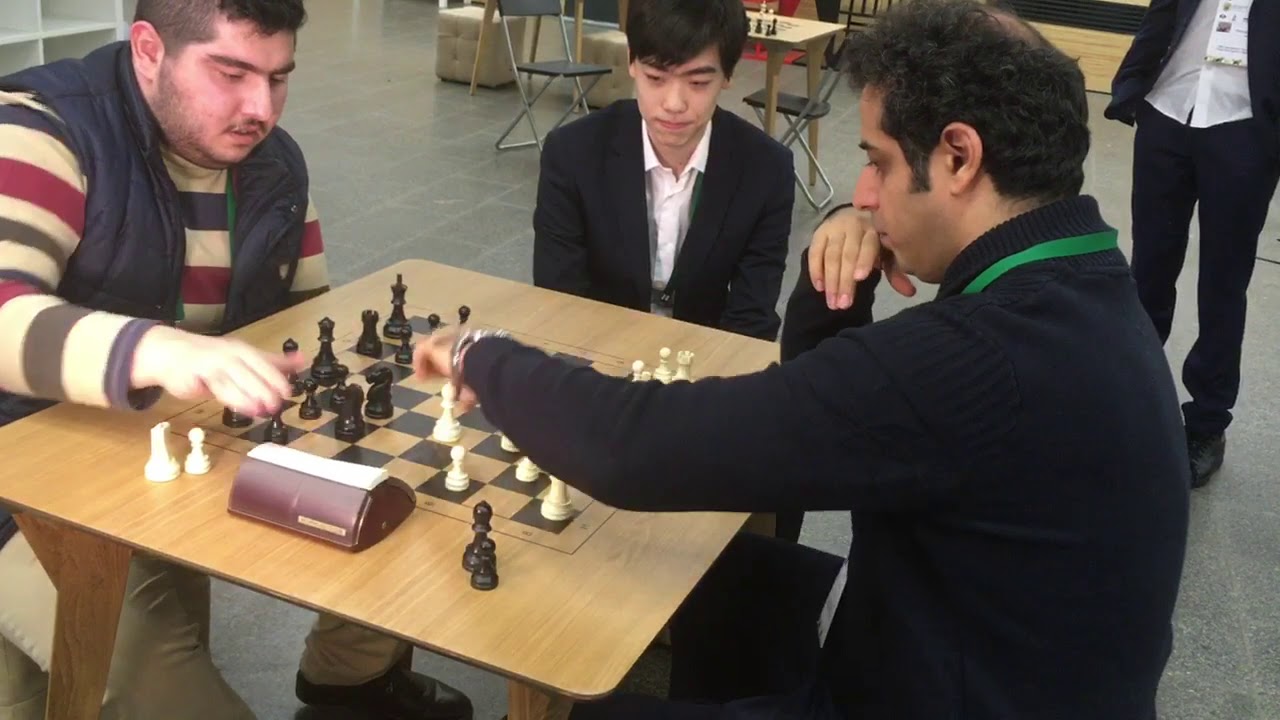 Bullet chess - GM Ghaem Maghami vs GM Maghsoodloo