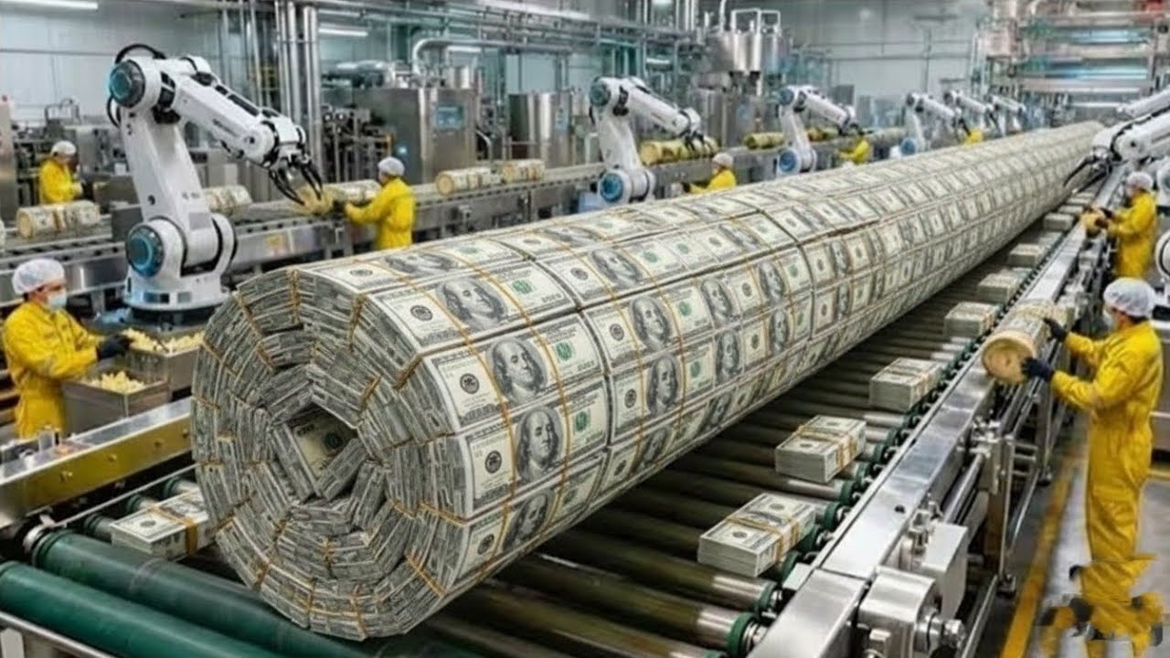 Inside the U.S. Dollar Printing Facility – How American Money Is Made and Protected (Full Process)