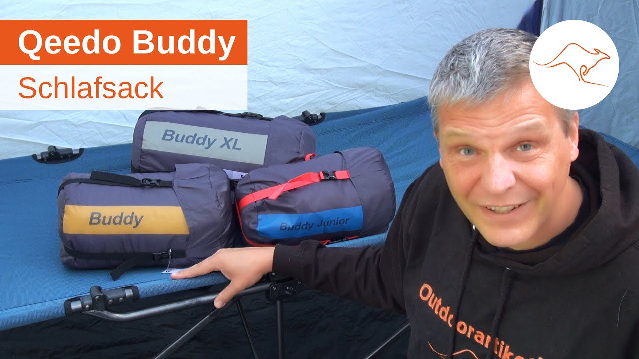 Qeedo Buddy Schlafsack - Schlafkomfort, Flexibilität und Design