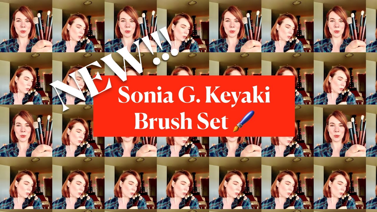 NEW Sonia G. Keyaki Brush Set - Full Face Application and Comparisons!