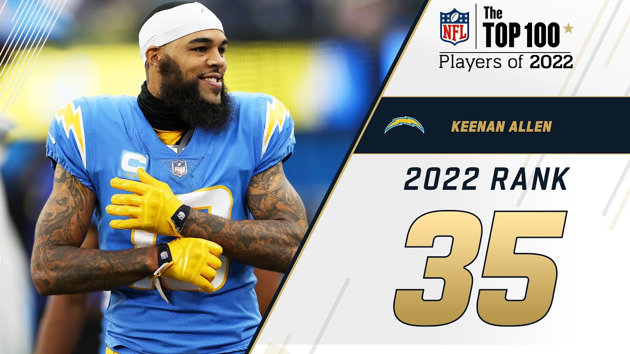 #35 Keenan Allen (WR, Chargers) | Top 100 Players in 2022