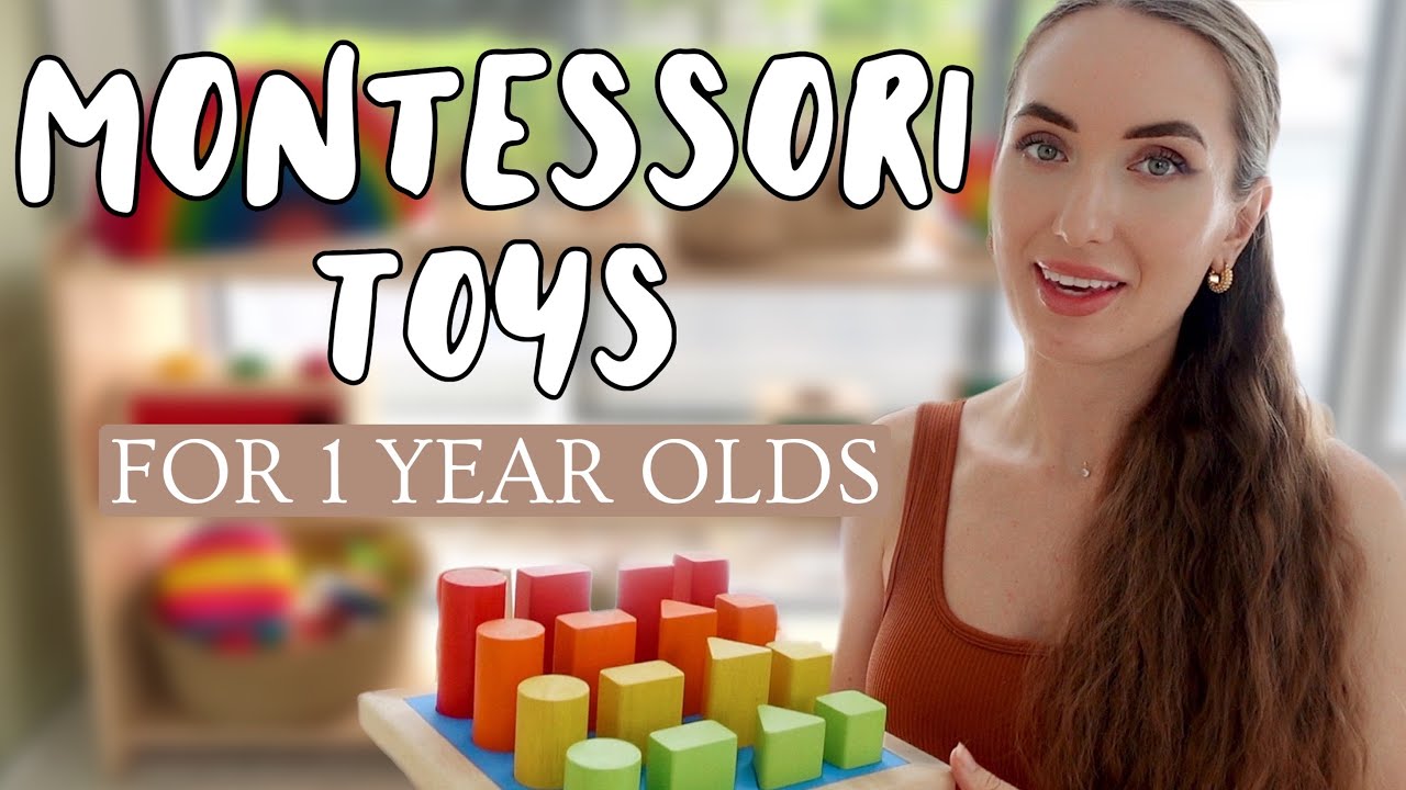 BEST MONTESSORI TOYS AND ACTIVITIES for 1 year olds | must-haves for toddlers