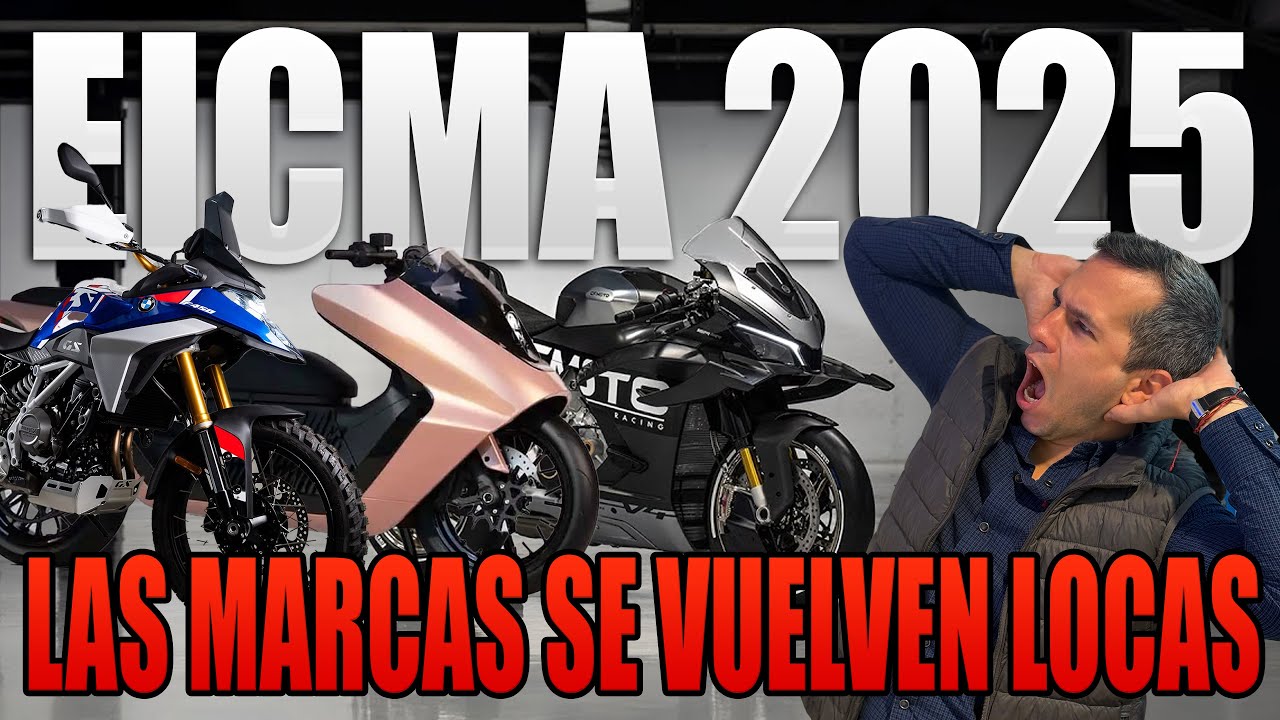 NOVEDADES EICMA 2025 !!! VEAMOS JUNTOS EL SALON DE LA MOTO DE MILAN CON LAS NOVEDADES 2026