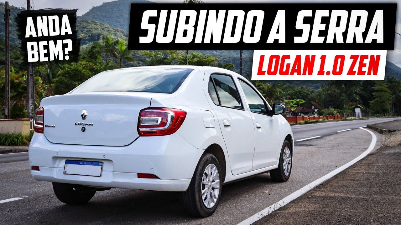 SUBINDO A SERRA COM O RENAULT LOGAN ZEN 1.0 2020
