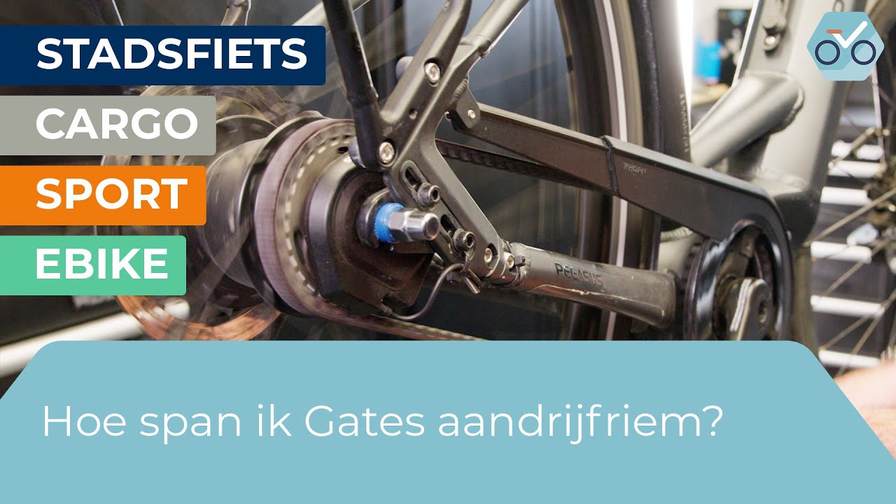 Hoe span ik Gates aandrijfriem? Stapsgewijze Uitleg *240