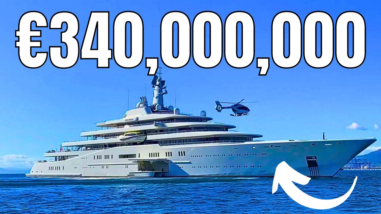 The Real Cost of Owning Roman Abramovich's Yacht ECLIPSE