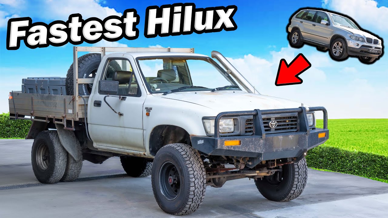 We Put a BMW Engine in a Hilux 🤯