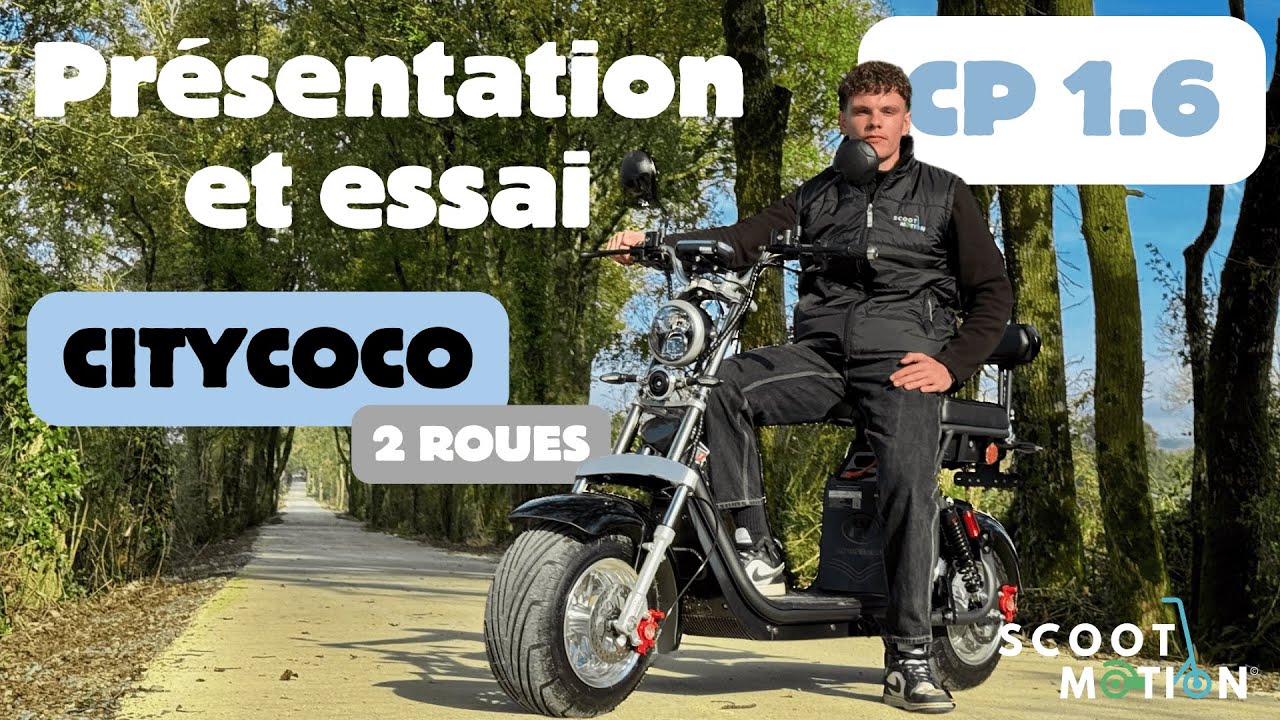PRÉSENTATION ET ESSAI DU CITYCOCO CP-1.6 1500W | DEMONSTRATION OF THE CITYCOCO CP-1.6