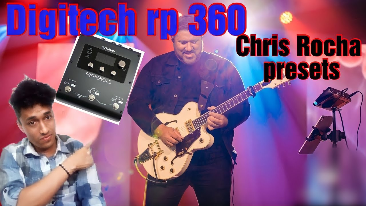 🔥Digitech Rp 360🔥|Como configurar presets modo Chis Rocha