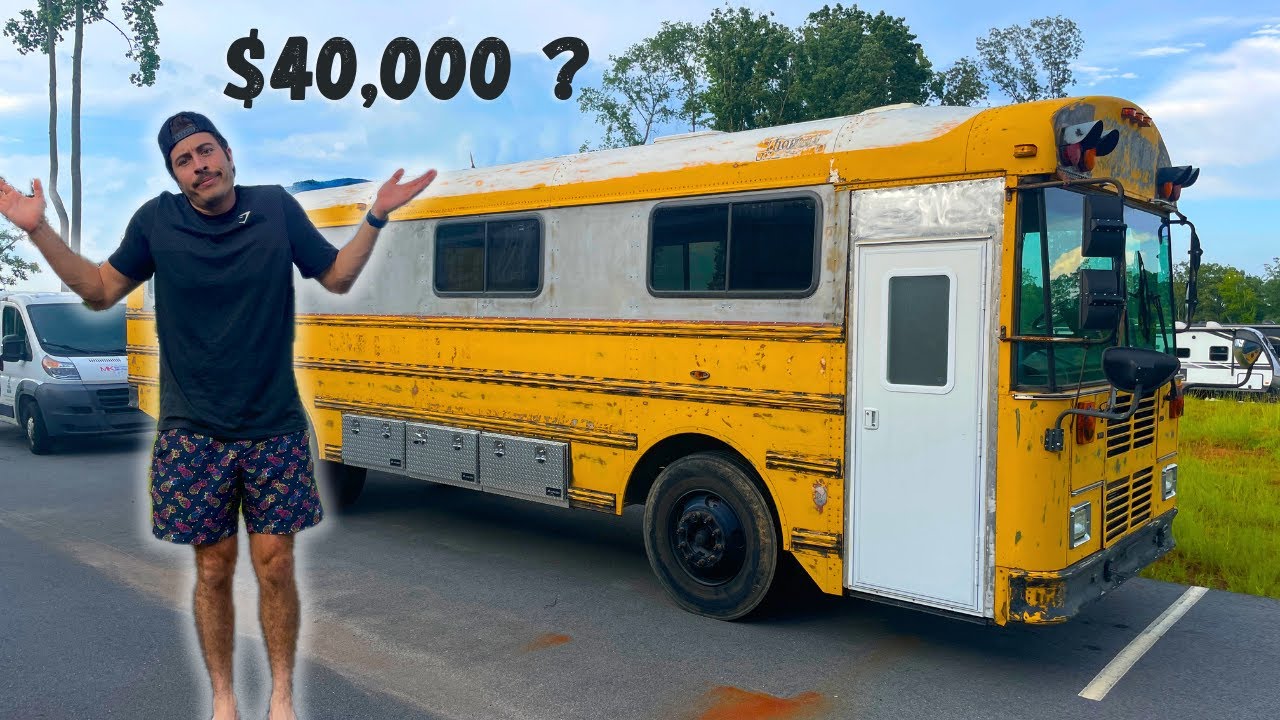 How much does a skoolie build cost? (not what you think)