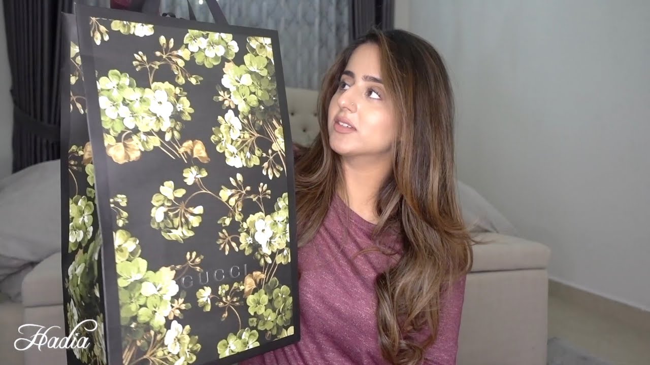 LUXURY HAUL | GUCCI, JIMMY CHOO UNBOXING | VLOG 2| Part 2 | HADIA