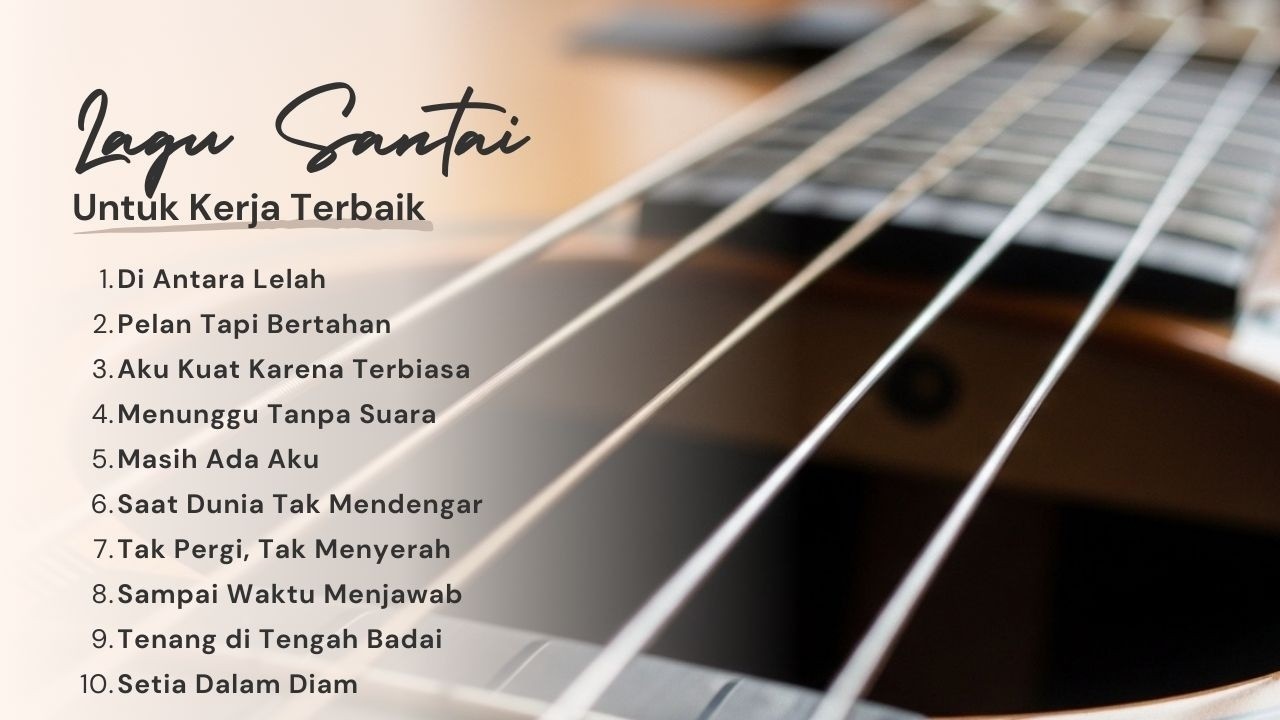 🎶 ALBUM MUSIK KERJA RINGAN | ROCK SLOW BIKIN NYAMAN