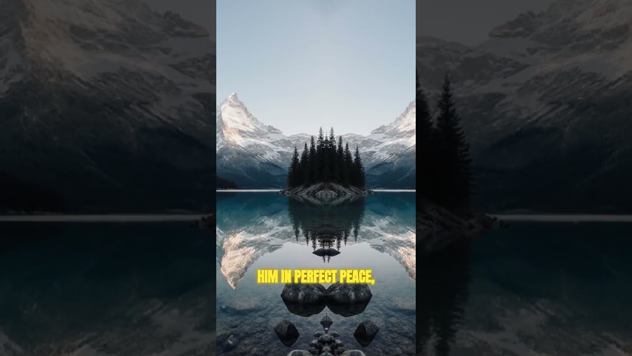 Be still and trust God 
