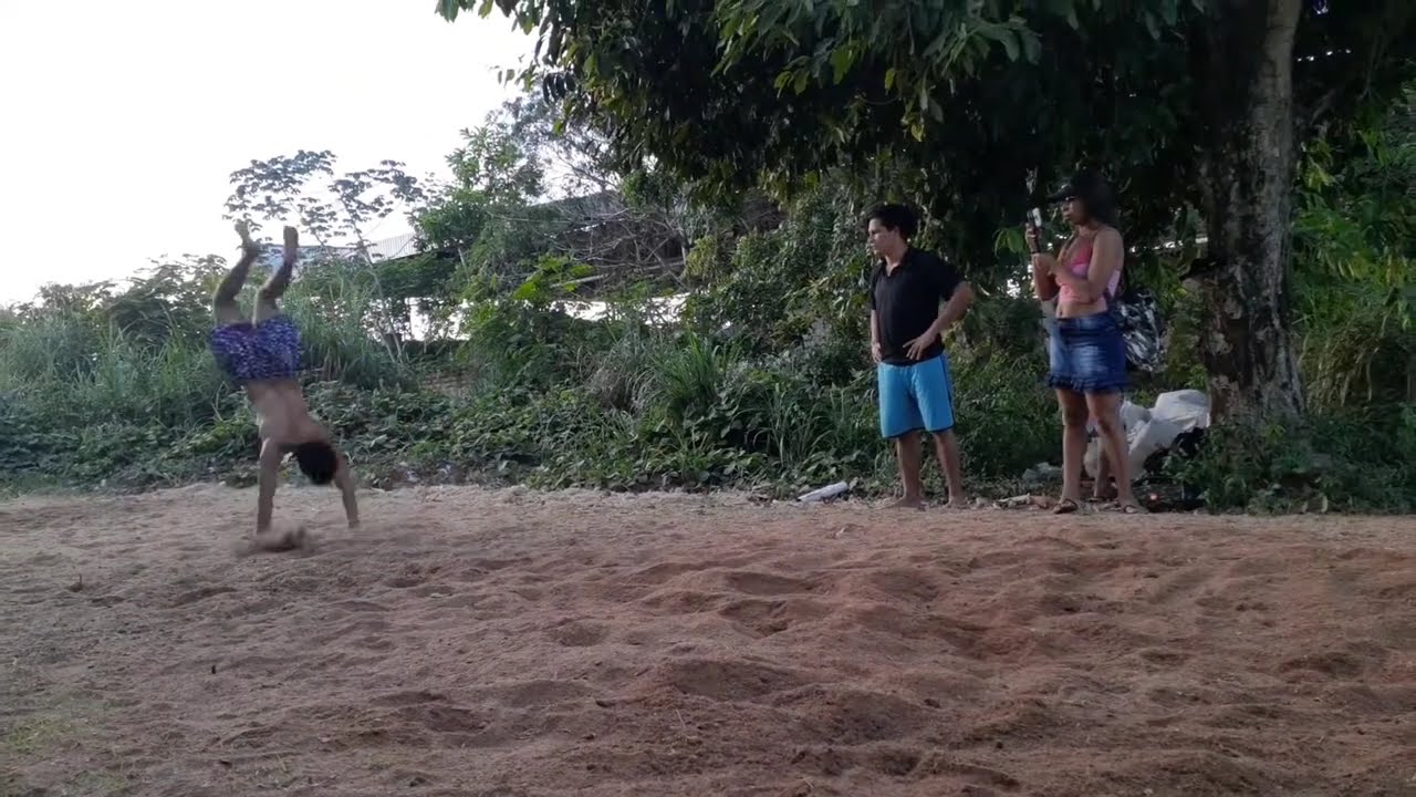 X1 competição de saltos mortais Manaus Am