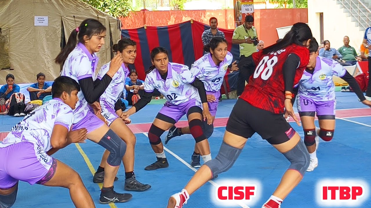 CISF Women vs ITBP Women All India Police Kabaddi Cluster 2026