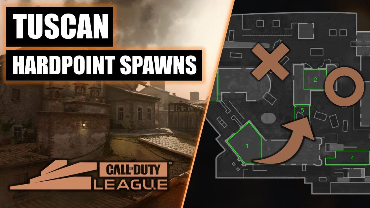 TUSCAN HARDPOINT SPAWNS! - Vanguard CDL TIPS AND TRICKS