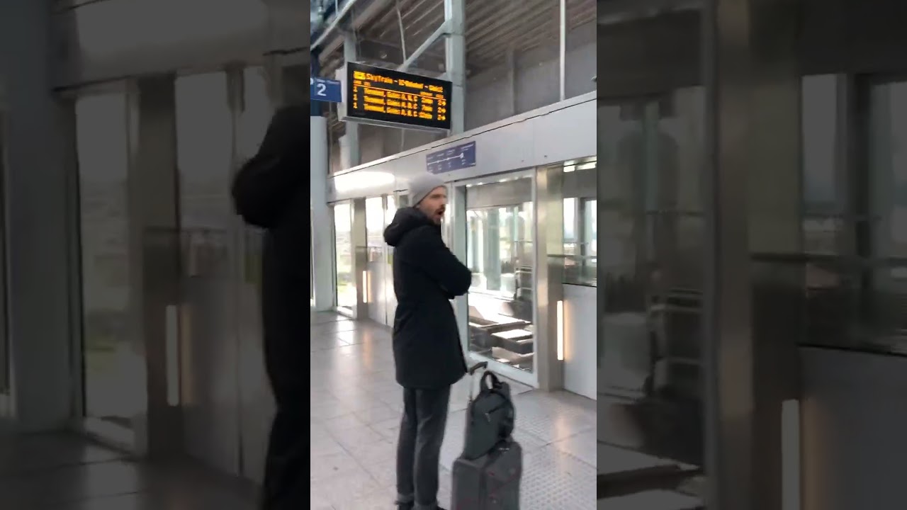 Dusseldorf airport train station