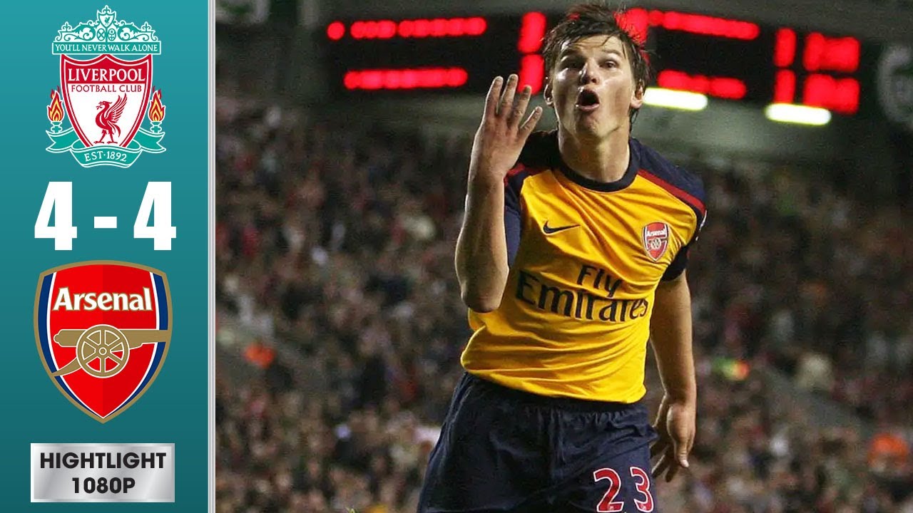 Arsenal vs Liverpool - All Goals & Highlight | Premier League 2008-2009