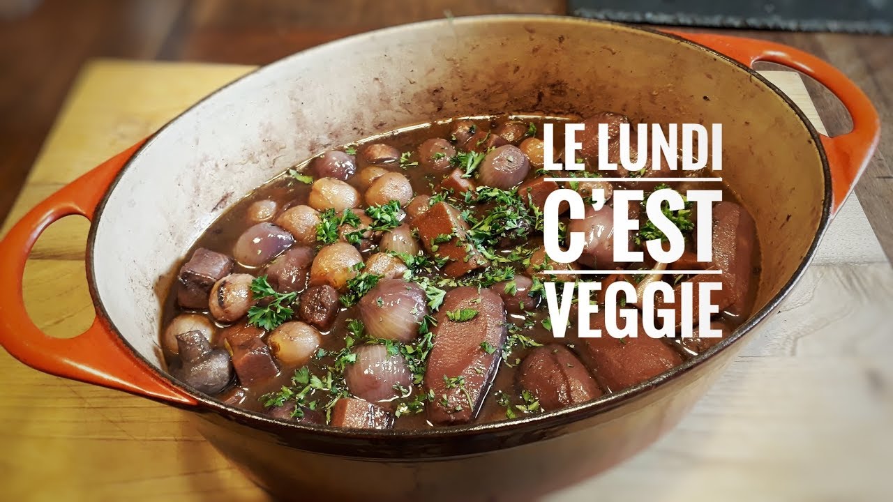 BOURGUIGNON VÉGÉTARIEN FAÇON POPOTE #Le lundi c’est Veggie